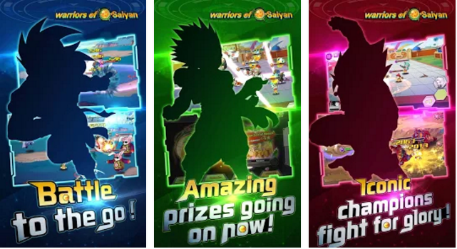 Gameplay screenshot from warriors of saiyan dream squad for Android