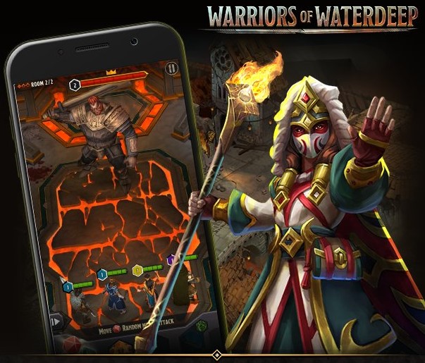 Gameplay screenshot from Warriors of Waterdeep for Android