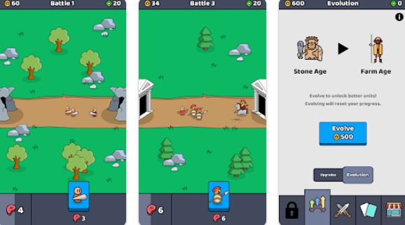 Gameplay screenshot from we are warriors for Android