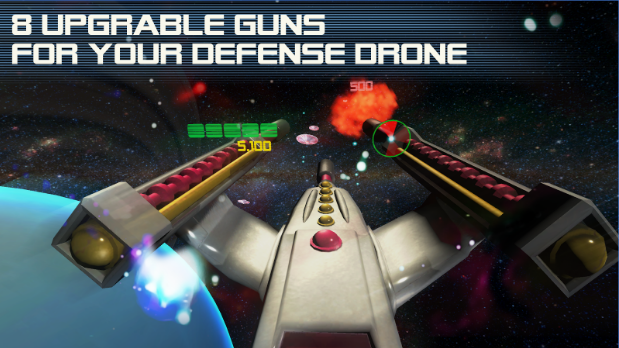 Gameplay screenshot from we come in peace for Android