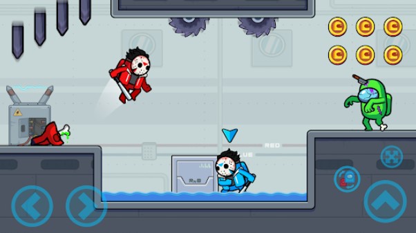 Gameplay screenshot from we re impostors kill together for Android