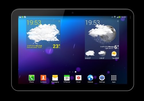 Gameplay screenshot from weather and animated widgets for Android
