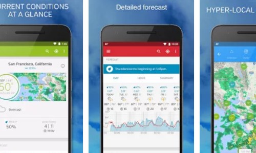 Wetter underground Prognosen APK Android