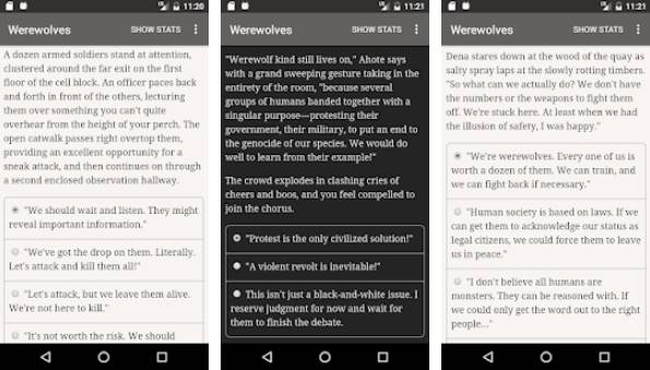 Gameplay screenshot from werewolves haven rising for Android