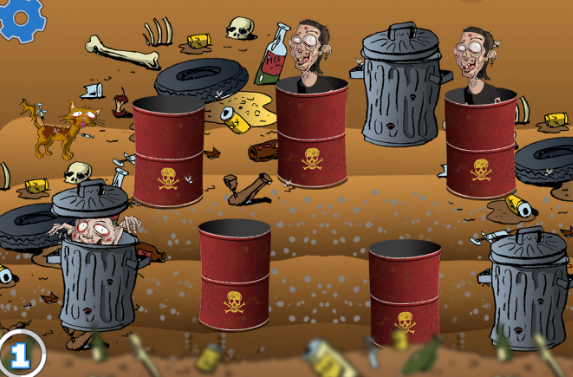 Gameplay screenshot from whack a crackhead for Android
