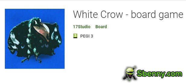 white crow board game