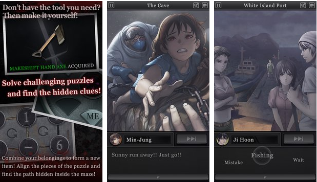 Gameplay screenshot from white island season 2 for Android