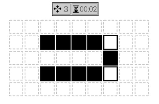Gameplay screenshot from white out for Android