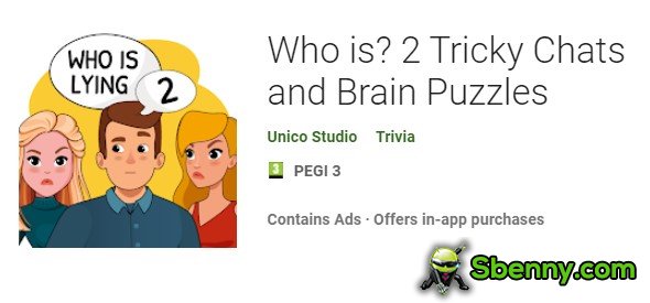 who is 2 tricky chats and brain puzzles