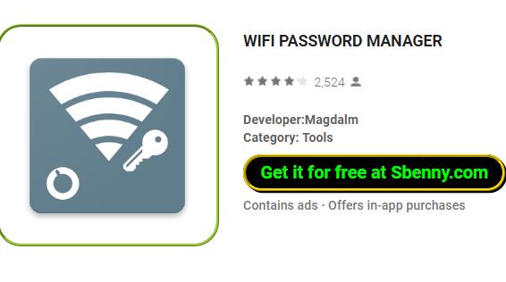wifi password manager