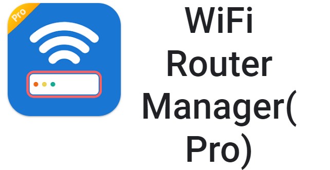 wifi router manager pro