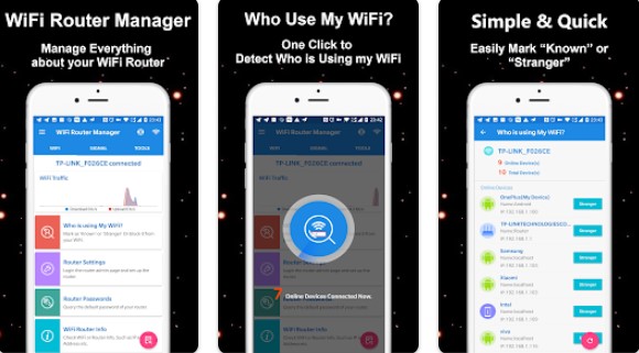 Gameplay screenshot from wifi router manager pro for Android
