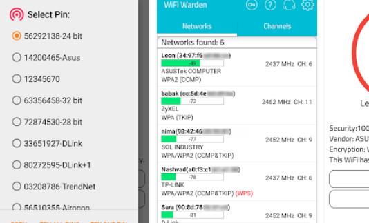 wifi надзиратель wps подключить MOD APK Android