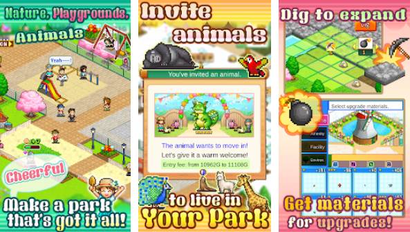 Gameplay screenshot from wild park manager for Android