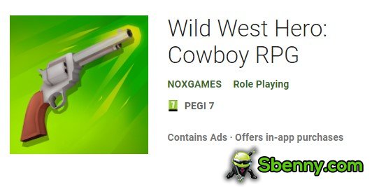 wild west hero cowboy rpg