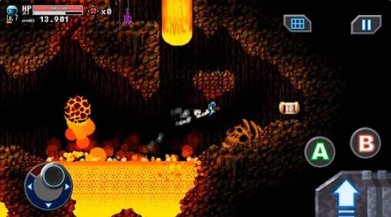 Gameplay screenshot from willy jetman astromonkey s re for Android