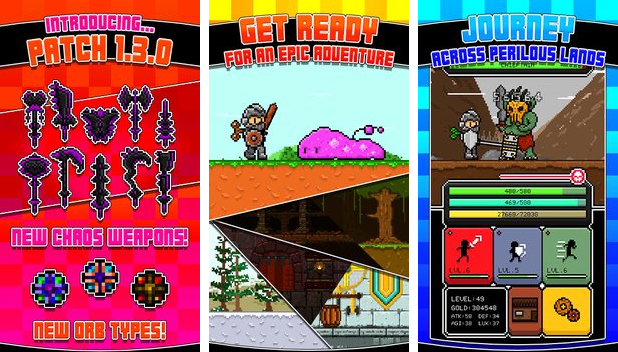 Gameplay screenshot from wind up warrior for Android