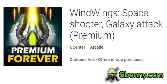 windwings space shooter galaxis támadás prémium
