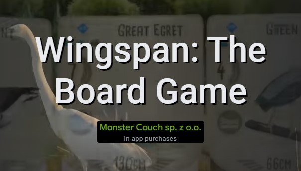 wingspan the board game