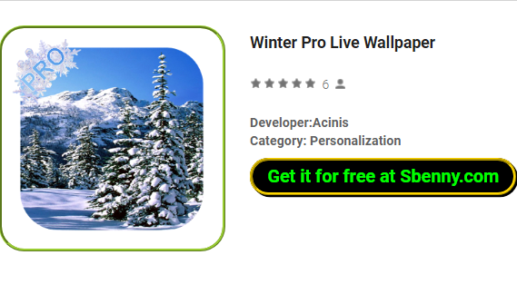 winter pro live wallpaper