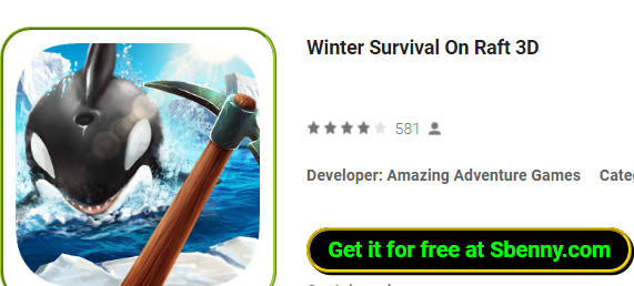 winter survival on raft 3d