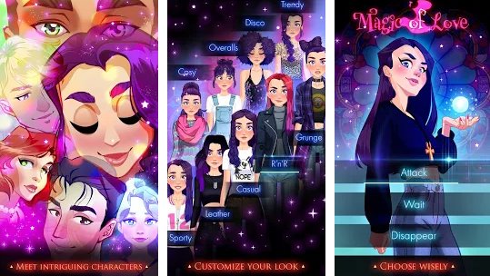 witch love story games magic of love MOD APK Android