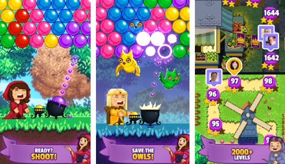 Gameplay screenshot from witch pop for Android