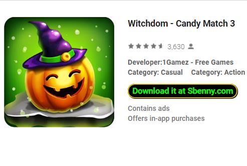 jogo de doces de Witchdom 3