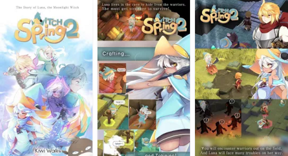 Gameplay screenshot from witchspring2 for Android