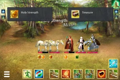 Gameplay screenshot from wizard king for Android