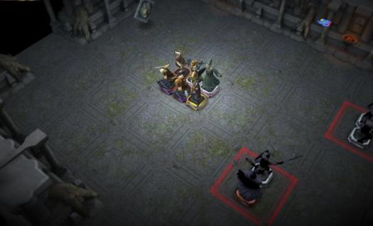 Gameplay screenshot from wizrogue labyrinth of wizardry for Android