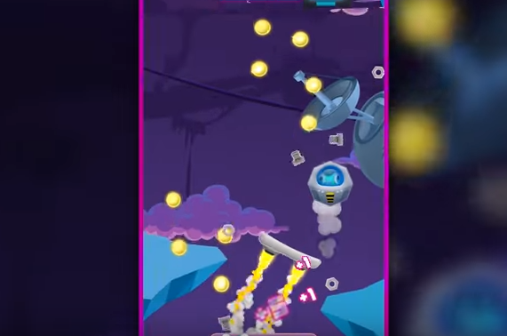 Gameplay screenshot from wobblers for Android