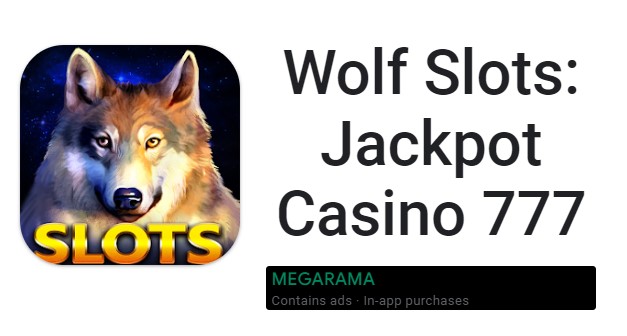 Slot Wolf con jackpot casinò 777