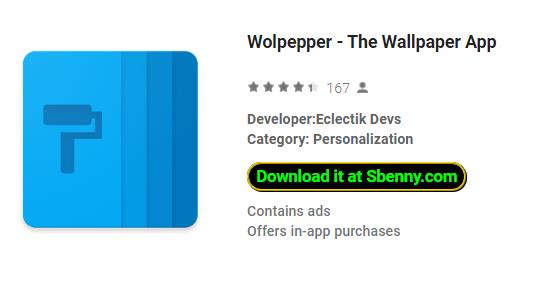 wolpepper die Wallpaper-App