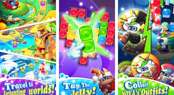 Gameplay screenshot from wonderland blast for Android