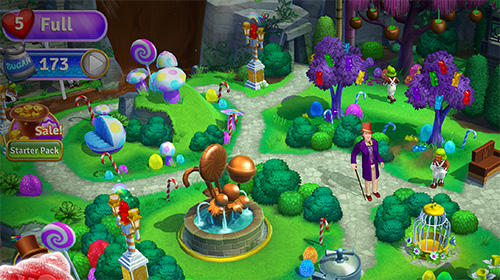 Gameplay screenshot from Wonka’s World of Candy - Match 3 for Android