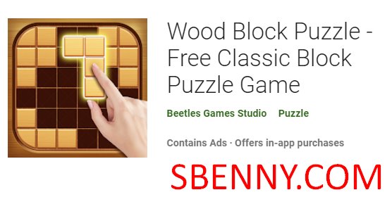 rompecabezas de bloques de madera juego de rompecabezas de bloques clásico gratuito
