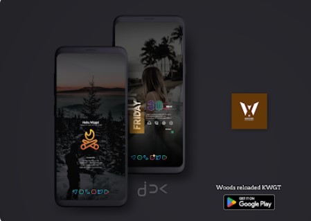 woods reloaded kwgt MOD APK Android