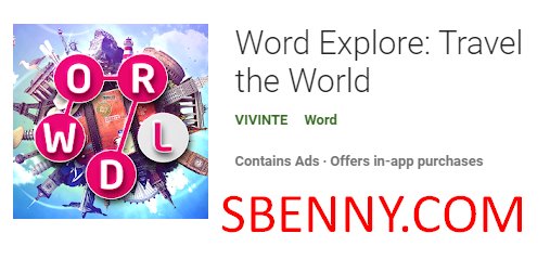 word explore travel the world