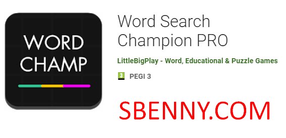 word search champion pro