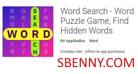 word search word puzzle game find hidden words