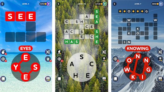 temporada de palavras conectar jogo de palavras cruzadas MOD APK Android