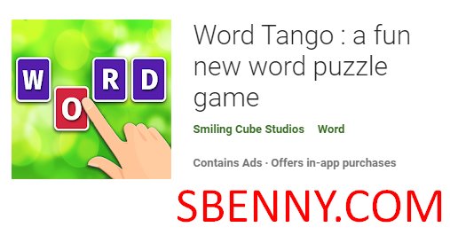 Wort Tango ein lustiges neues Worträtselspiel