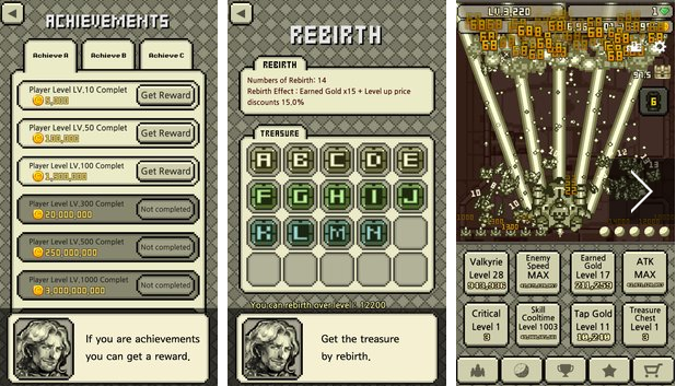Gameplay screenshot from work hard valkyrie for Android