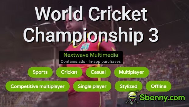 world cricket championship 3