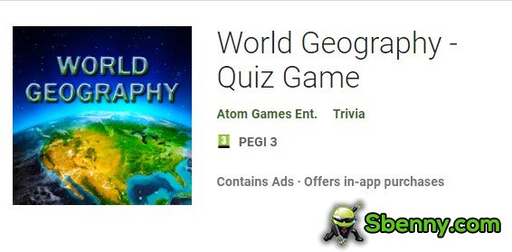 gioco a quiz di geografia mondiale