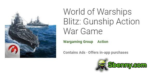 world of Warships blitz gunship actie oorlogsspel