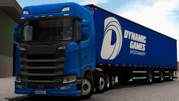 Gameplay screenshot from world truck driving simulator for Android