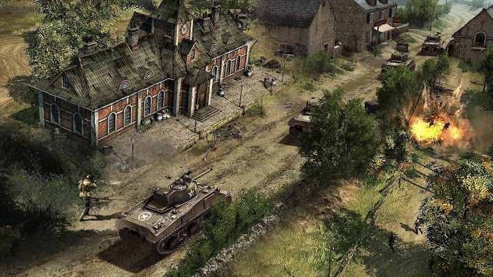 Gameplay screenshot from World War 2: Strategy Games for Android