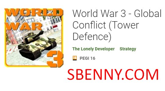guerra mondiale 3 difesa torre di conflitto globale